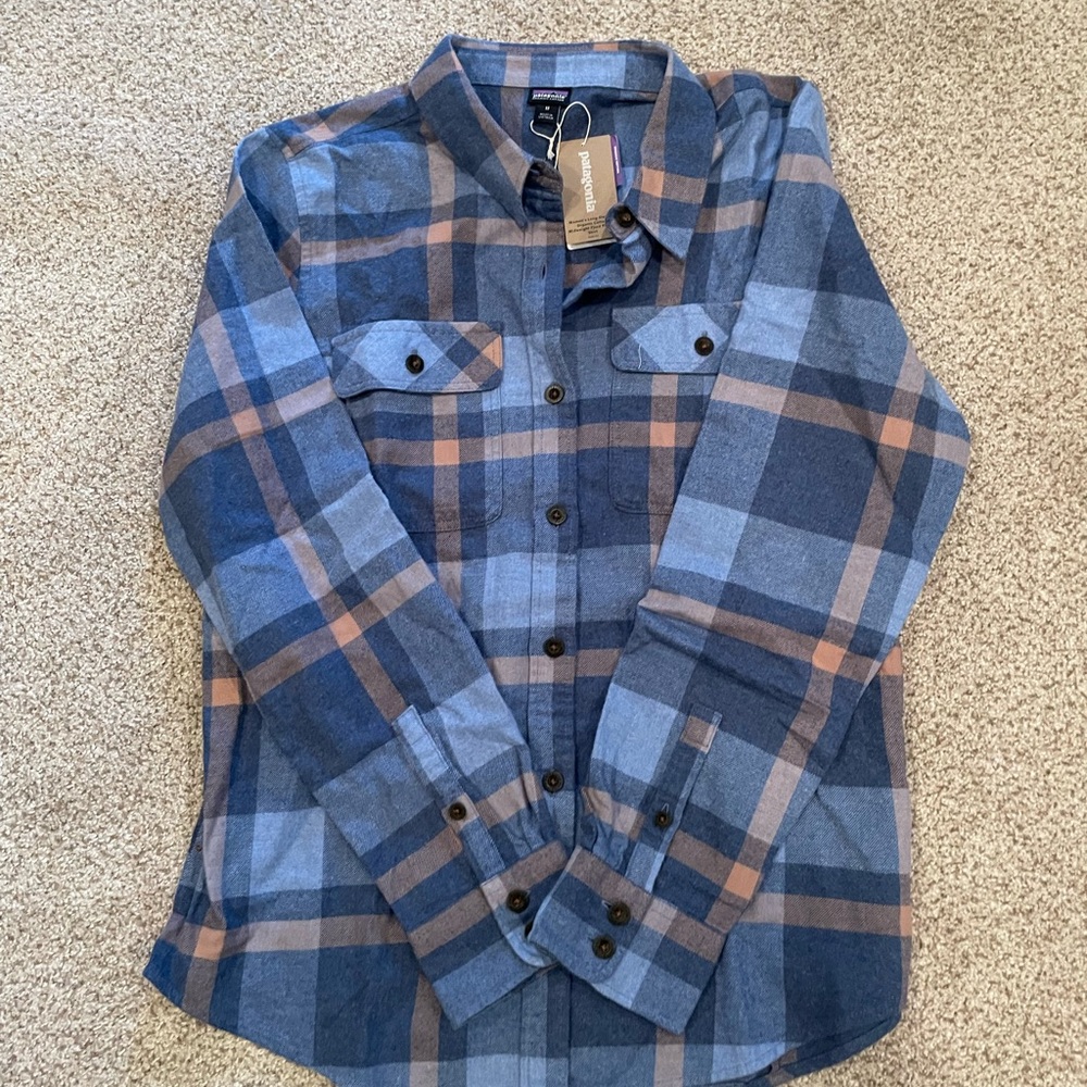 Womens Patagonia flannel size Medium new with tags